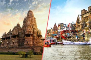 Golden Triangle Tour with Khajuraho and Varanasi